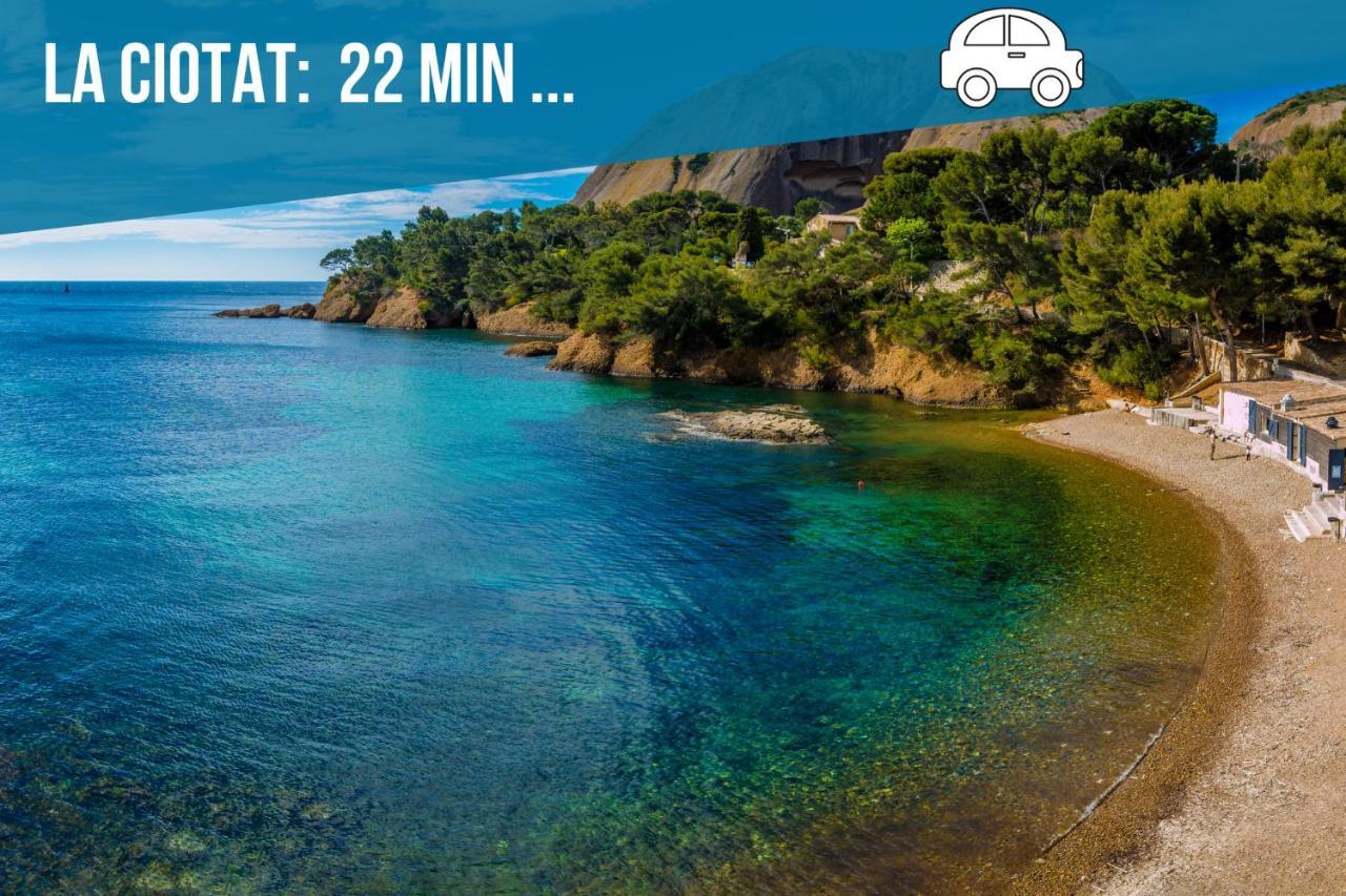 Sweet Calanque - Host Provence Apartment Cassis Bagian luar foto